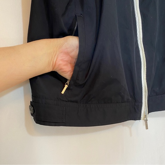 Ralph Lauren Active zippered vest, Black w/white details, sized Large - Picture 8 of 8